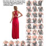 Women Multiway Wrap Long Dress