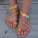Women Sandals Bohemia Style and flowers