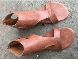 Unique Zip Sandals