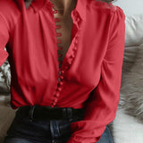 New Casual Long-sleeved Blouse