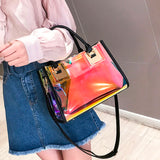 Multi-Function Color Handbag