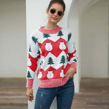 Autumn Winter Christmas Sweater Women