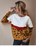 Leopard Autumn Winter Ladies Sweater