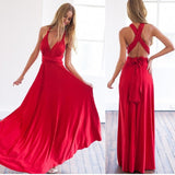 Women Multiway Wrap Long Dress