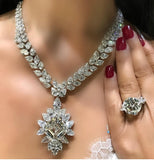 Bridal Zirconia Jewelry Sets For Women