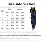 Summer Women Print Maxi Dress