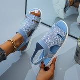 Women Sexy Crystal Summer Sandals