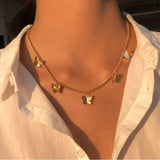 Women's vintage multilayer necklace