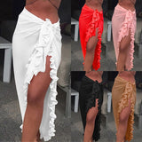 Girl Long Maxi Chiffon Summer Skirts