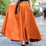 Bohemian High Waist Long Skirt