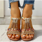 Summer Bohemian Gladiator Women Sandals